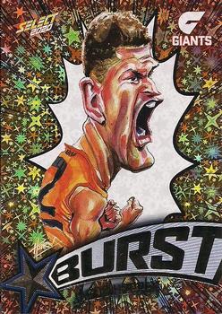 2020 Select Footy Stars - Starburst Caricature Explosion #SP32 Jacob Hopper Front